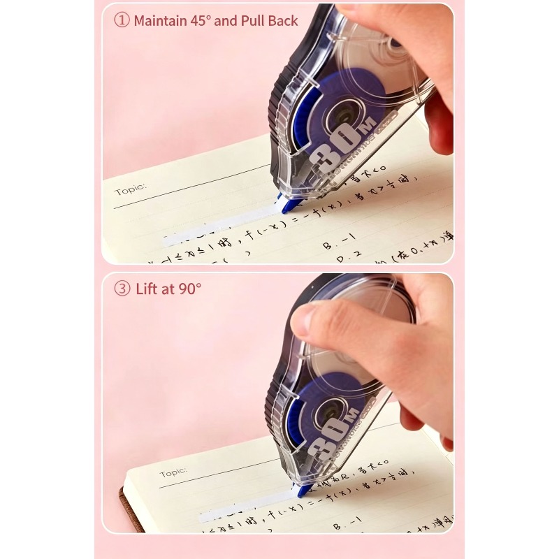 Cinta correctora, 3/5 unidades - Correction Tape Roller reseña y precio