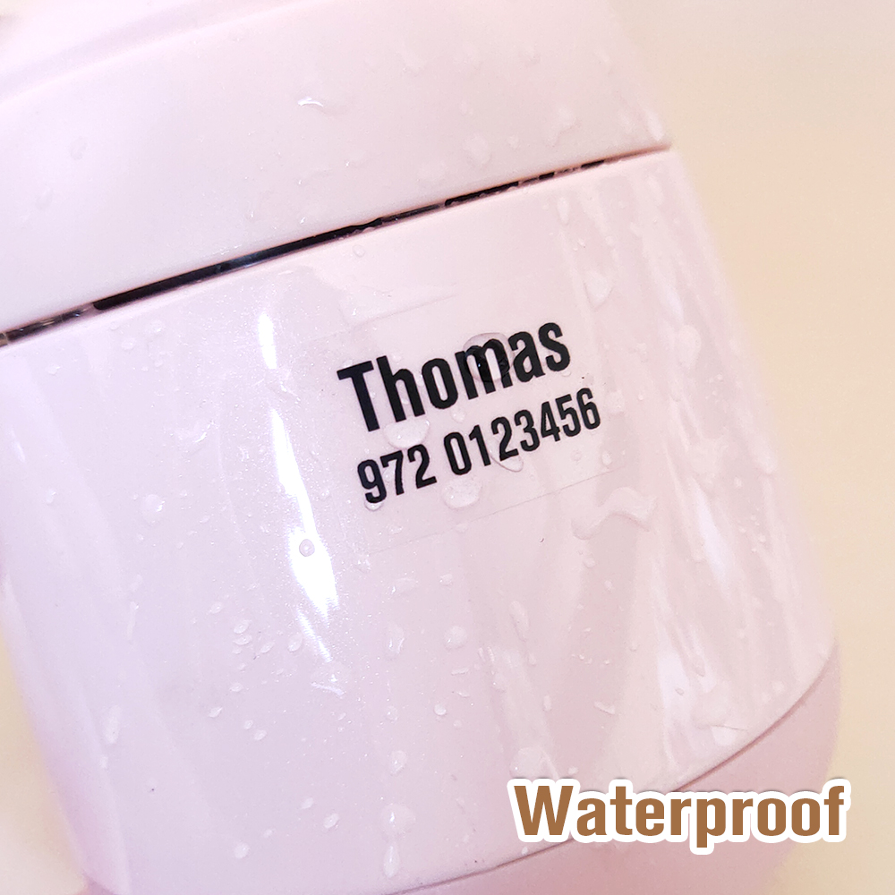 150 Uds. Pegatina transparente - Sticker Label Roll reseña y precio
